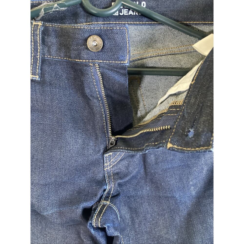 Uniqlo Women's Selvedge Slim Straight Jeans Japanese Kaihara Denim Size 4 - Picture 4 of 16